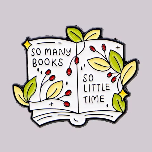 Unbranded Jewelry - Book Lover Enamel Pin